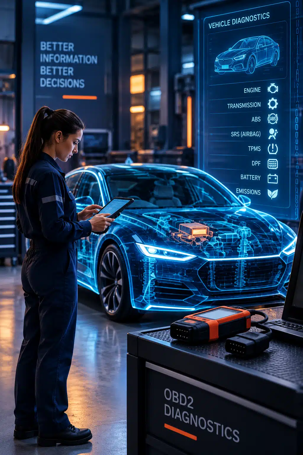 Automotive diagnostics and vehicle data analysis